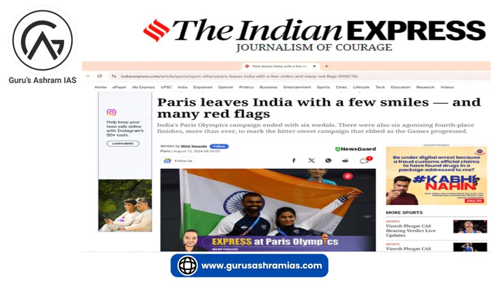 Paris Olympics 2024, Paris Olympic, Olympic UPSC, olympics 2024 medals