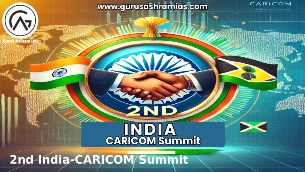 2nd India-CARICOM Summit, 2nd India-CARICOM Summit UPSC,India-CARICOM relations UPSC, India-CARICOM relations, CARICOM summit 2024, India Caribbean diplomacy, CARICOM India trade relations, India-CARICOM cooperation, Caribbean regional integration, India CARICOM strategic partnership, CARICOM summit outcomes, India Caribbean foreign policy, 2nd India-CARICOM Summit highlights