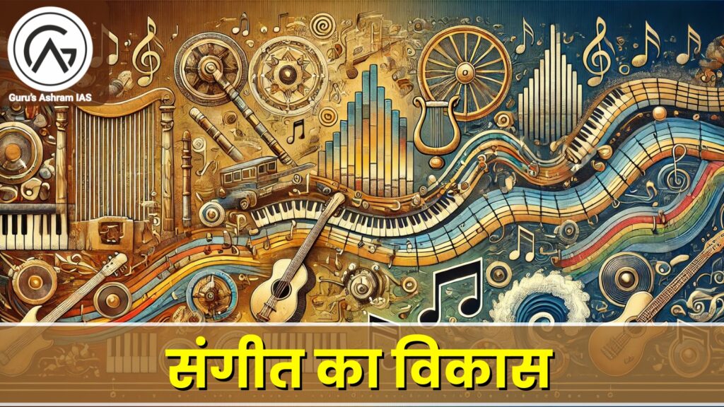 The Development of Music, The Development of Music UPSC, संगीत का विकास, संगीत का विकास UPSC, Development of Music UPSC, indian music, indian music instruments,types of indian music,indian music instrument, indian music bands, traditional indian music, indian music upsc,